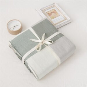 Duvet Cover — Washed Cotton Checks