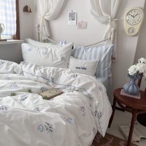 Duvet Cover — Botanical Lines Cotton