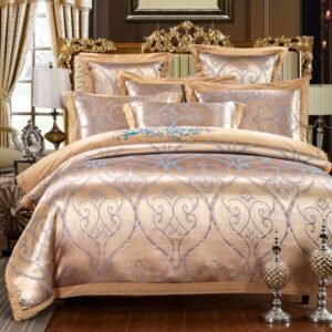 Duvet Cover — Jacquard Cotton Motif
