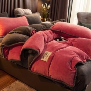 Duvet Cover — Coral Fleece