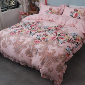 Duvet Cover — Botanical Cotton Twill